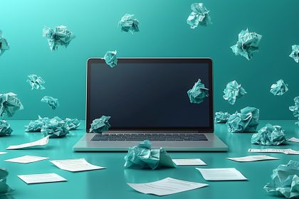 Business in paperless document flow