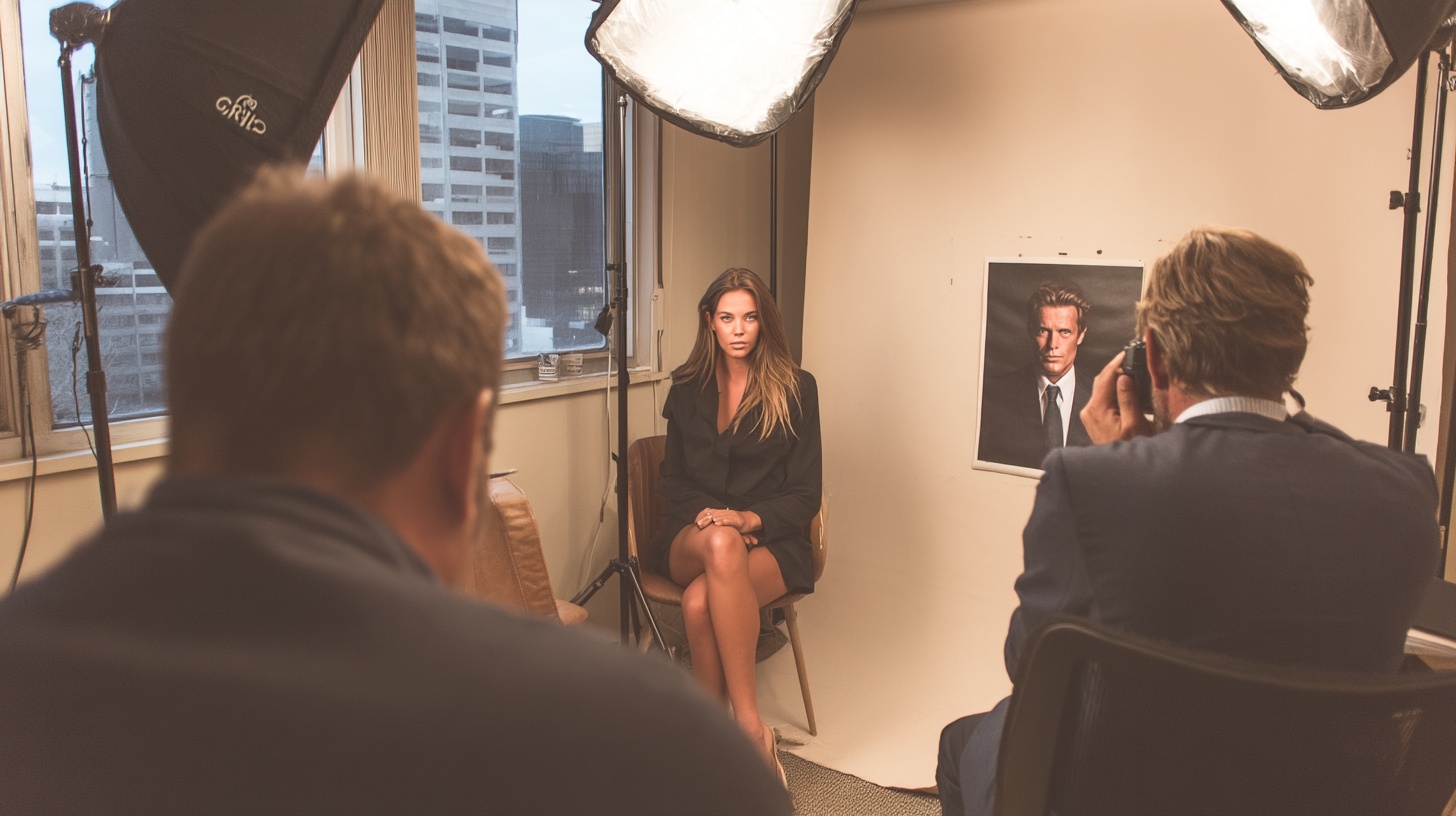 Shooting for a company