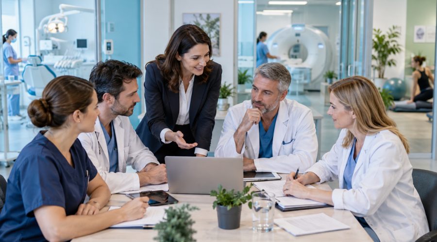 Поиск врачей для частной клиники